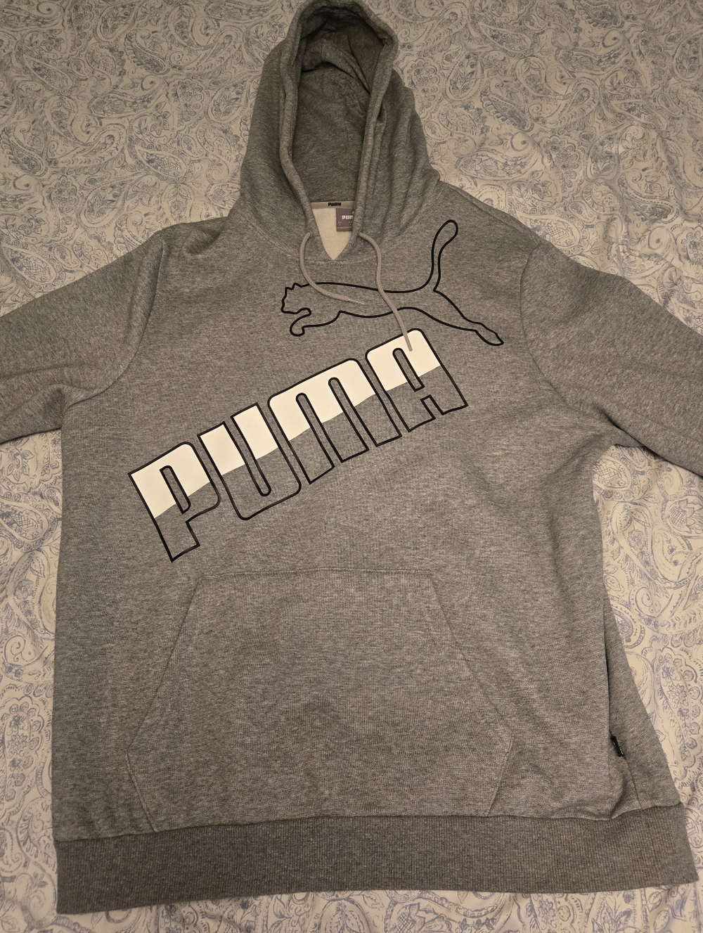 Puma Sweater Grey Size Large Mens